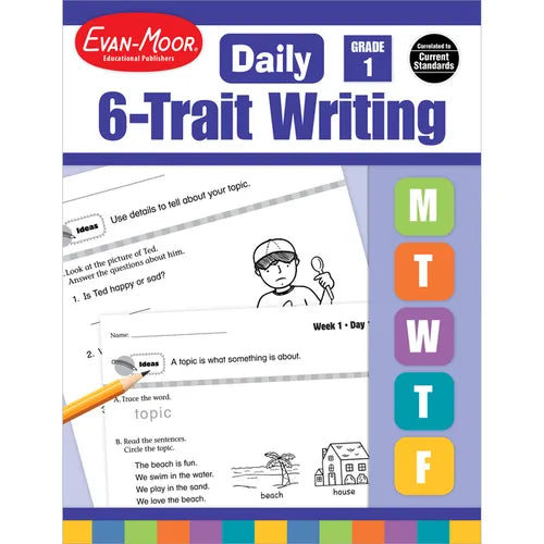 Daily 6-Trait Writing, Grade 1 Teacher Edition - Paperback