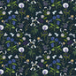 Midnight Fireflies Cotton Wideback Fabric Per Yard