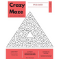 Pyramid Crazy Maze: The Ultimate Complicated Level for Maze Explorer, Large Print, 1 Puzzle per Page - Paperback