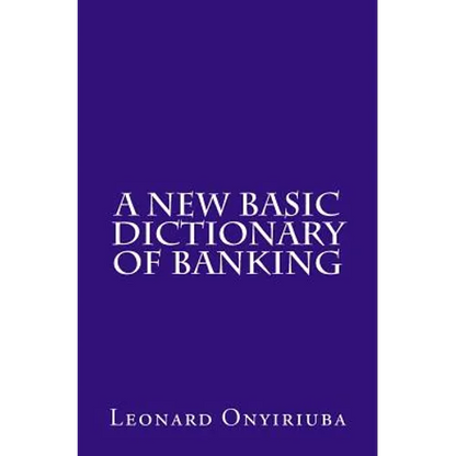 A New Basic Dictionary of Banking - Paperback