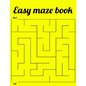 Easy maze book - Paperback