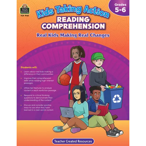 Kids Taking Action: Reading Comprehension (Gr. 5-6) - Paperback