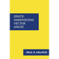 Finite-Dimensional Vector Spaces - Paperback