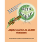 Algebra: Algebra Parts I, II, and III combined - Paperback
