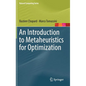 An Introduction to Metaheuristics for Optimization - Hardcover
