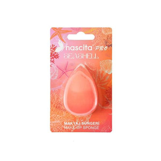 Nascita Seashell Makeup Sponge - Hypoallergenic & Fragrance-Free Beauty Tool for Smooth Liquid Makeup Application