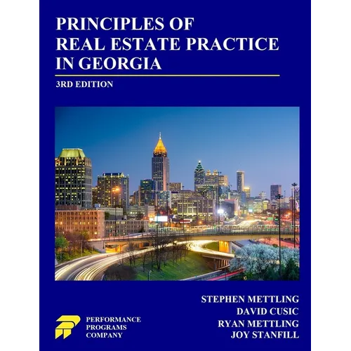 Principles of Real Estate Practice in Georgia: 3rd Edition - Paperback