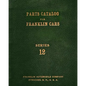 Parts Catalog for Franklin Cars Series 12 - Paperback