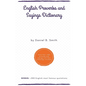 English Proverbs and Sayings Dictionary - Paperback