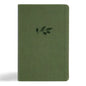 CSB Large Print Personal Size Reference Bible, Digital Study Edition, Olive Leathertouch - Imitation Leather