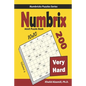 Numbrix Adult Puzzle Book: 200 Very Hard (10x10) Puzzles - Paperback