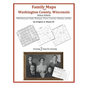 Family Maps of Washington County, Wisconsin - Paperback