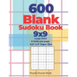 600 Blank Sudoku Book 9x9 - Large Print - 6 Grids per page - 8,5" x 11" Paper Size: Create Your Own Personal Logic Puzzle Games - Paperback