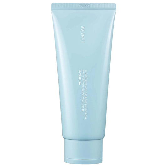 Water Bank Cleansing Foam - Gentle Hyaluronic Acid Facial Cleanser for Hydrating & Exfoliating - Chemical-Free Skincare for Normal, Dry, Combination & Oily Skin