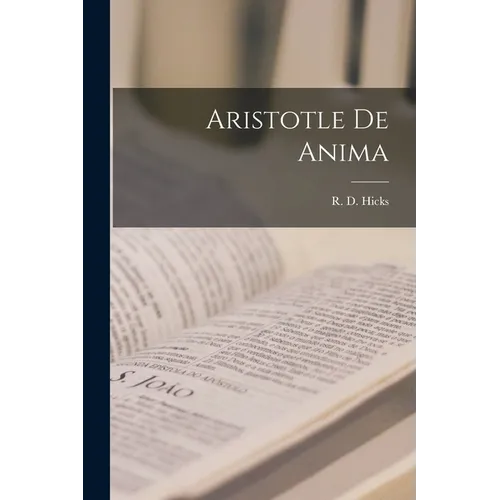 Aristotle De Anima - Paperback