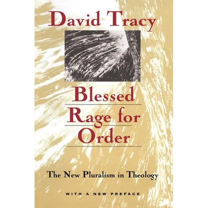 Blessed Rage for Order: The New Pluralism in Theology - Paperback