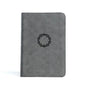 CSB Large Print Compact Reference Bible, Stone Leathertouch - Imitation Leather