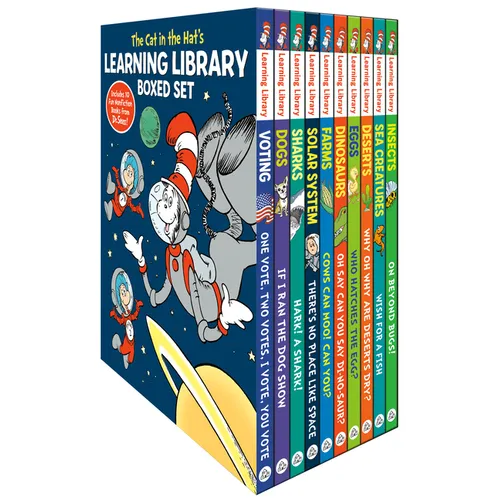 The Cat in the Hat's Learning Library Boxed Set - Hardcover