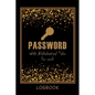Password LogBook for Work with Alphabetical Tabs AND Mocern Premium Gold Cover: WTF is my Password Notebook Keeper for Your All Passwords Premium Gold - Paperback