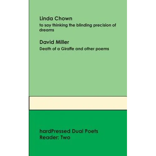 Hardpressed Dual Poets Reader: Two - Paperback