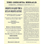 Oneonta in Olden Time & Bits of Oneonta History: An Interesting Series of Articles by Harvey Baker, Published in the Oneonta Herald During the Years 1 - Paperback