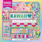 Manga Sparkle: Kawaii: A Cute & Shimmery Anime & Manga Style Coloring Book - Paperback