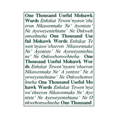 One Thousand Useful Mohawk Words - Paperback