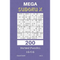 Mega Sudoku X - 200 Normal Puzzles 16x16 Vol.2 - Paperback