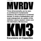 Km3-Excursions on Capacities - Hardcover