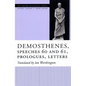 Demosthenes, Speeches 60 and 61, Prologues, Letters - Paperback