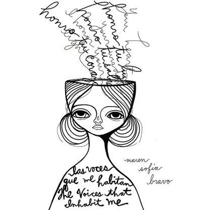 The voices that inhabit me / las voces que me habitan - Paperback