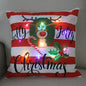 Super Soft Plush Christmas LED Lantern Pillowcase