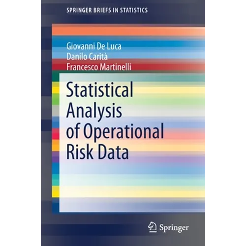 Statistical Analysis of Operational Risk Data - Paperback