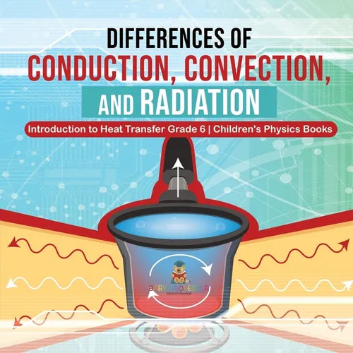 Differences of Conduction, Convection, and Radiation Introduction to Heat Transfer Grade 6 Children's Physics Books - Paperback