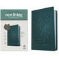 NLT Thinline Reference Bible, Filament Enabled Edition (Red Letter, Leatherlike, Teal Blue) - Imitation Leather