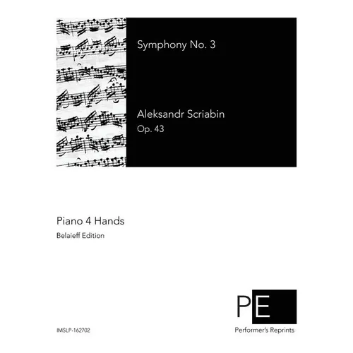 Symphony No. 3: Piano 4 Hands - Paperback