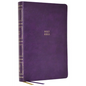 KJV Holy Bible: Paragraph-Style Large Print Thinline with 43,000 Cross References, Purple Leathersoft, Red Letter, Comfort Print: King James Version - Imitation Leather