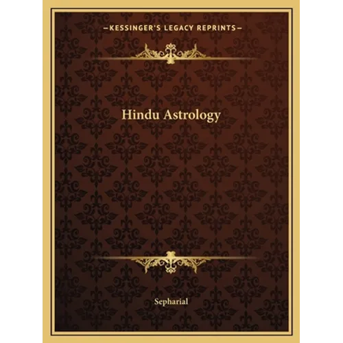 Hindu Astrology - Paperback