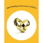 50th Wedding Anniversary ( GOLD ) - Paperback