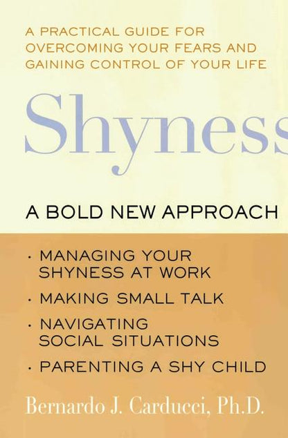 Shyness: A Bold New Approach - Paperback