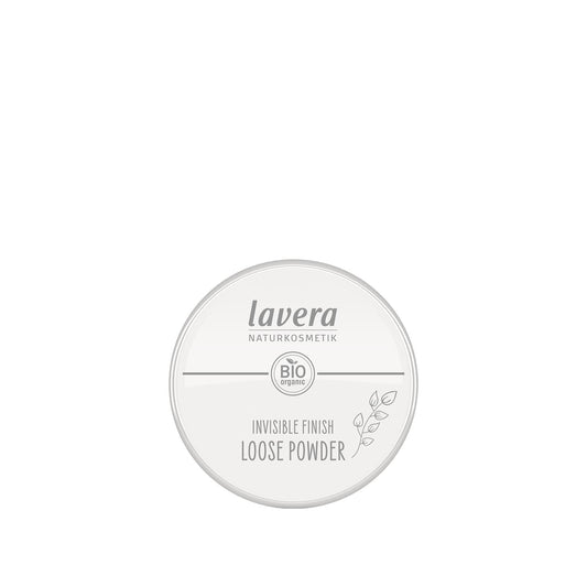 Lavera Invisible Finish Loose Powder: Natural Makeup Setting Powder for a Flawless, Shine-Free, Invisible Finish (11g)
