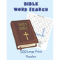 Bible Word Search - 100 Large Print Puzzles - Paperback