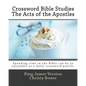 Crossword Bible Studies - The Acts of the Apostles: King James Version - Paperback