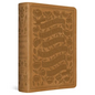 ESV Women's Study Bible (Trutone, Nubuck Caramel, 1 Chronicles 16:34 Design) - Imitation Leather