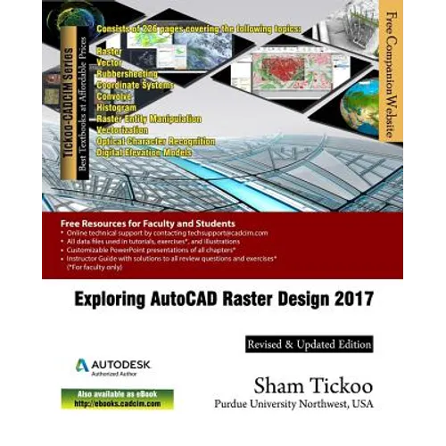 Exploring AutoCAD Raster Design 2017 - Paperback