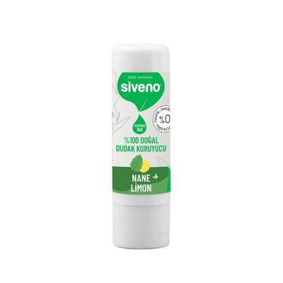 Siveno Natural Lip Balm with Mint & Lemon - Cruelty-Free, Organic Lip Care