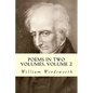 Poems In Two Volumes, Volume 2 - Paperback