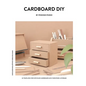 Cardboard DIY by Itoshige Studio 20 Templates for Mini Furniture & Storage - Paperback
