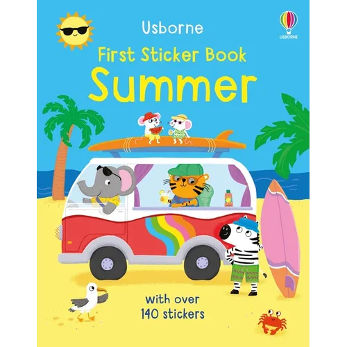 First Sticker Book Summer - Paperback