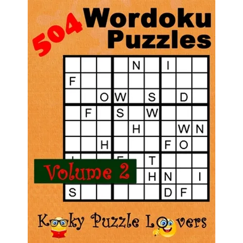 Wordoku, Volume 2: 504 Puzzles - Paperback